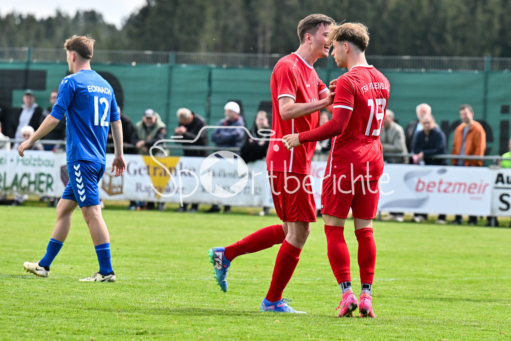 TSV Hollenbach - VfL Ecknach | Jubel nach 1-1