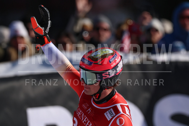 Audi FIS Ski World Cup: Men’s Slalom – Hahnenkamm Race, Kitzbuehel | Kitzbuehel, Austria, 25.Jan.26 - Alpine Skiing - FIS World Cup, Hahnenkamm Race, Slalom, men. The image shows BOISSET Arnaud (SUI, Salomon).