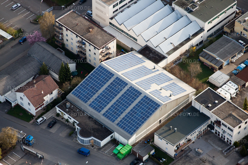 Luftbild: METDRA Metall- und Drahtwarenfabrik GmbH, Dieselstr im Ortsteil Eltingen in Leonberg im Bundesland Baden-Württemberg in Deutschland. Foto: IMG_39057.jpg vom 03.04.2011 durch Werner Riehm/FLY-FOTO.de