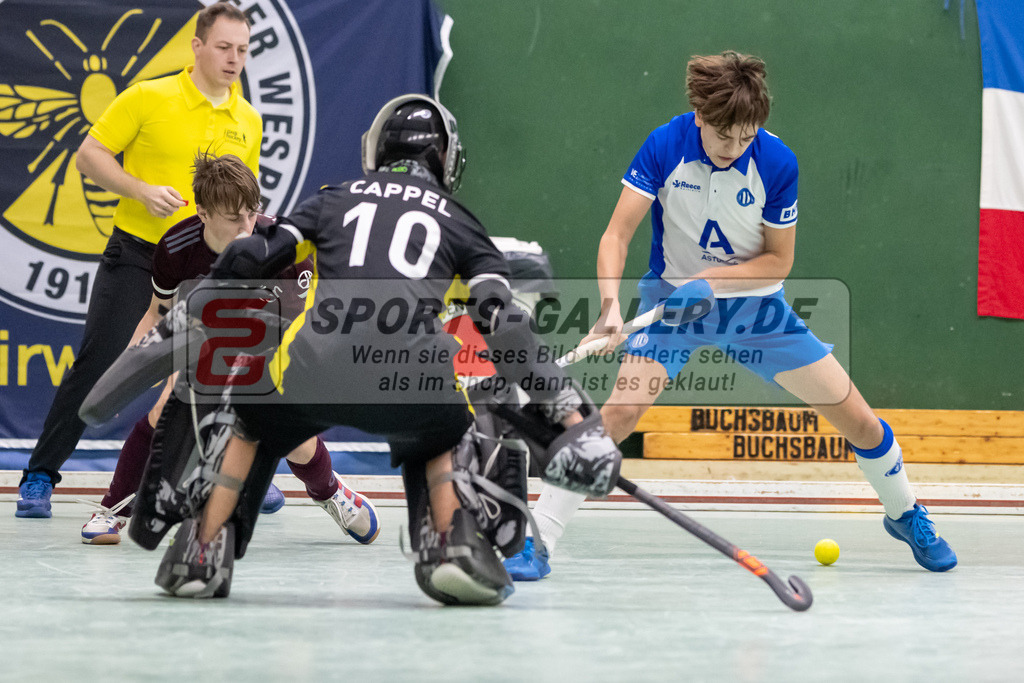SFE_20230305_0022 | Deutsche Meisterschaft Männliche U16 Halle 2023 am 05.03.2023 in Köln (KTHC Stadion Rot-Weiss Köln Tennis and Hockey Club), Photo: Stephan Fehrmann 2022 (Sports-Gallery)