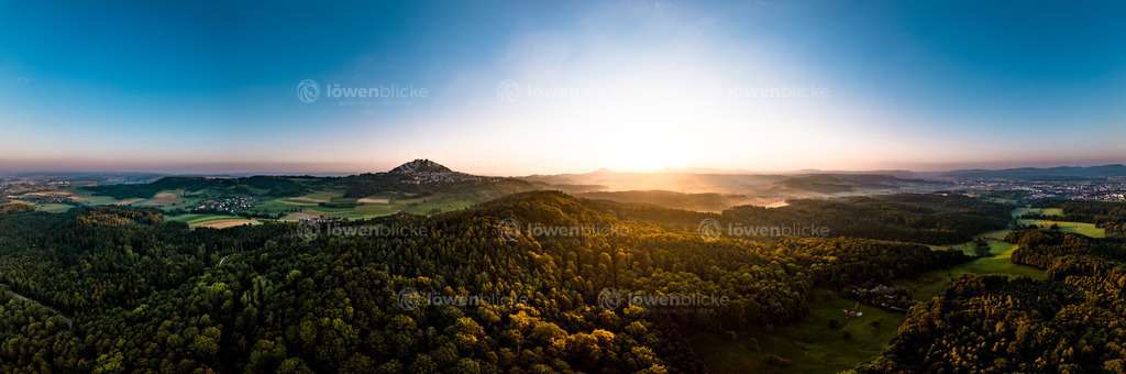 Sonnenaufgang über dem Hohenstaufen | löwenblicke | shop