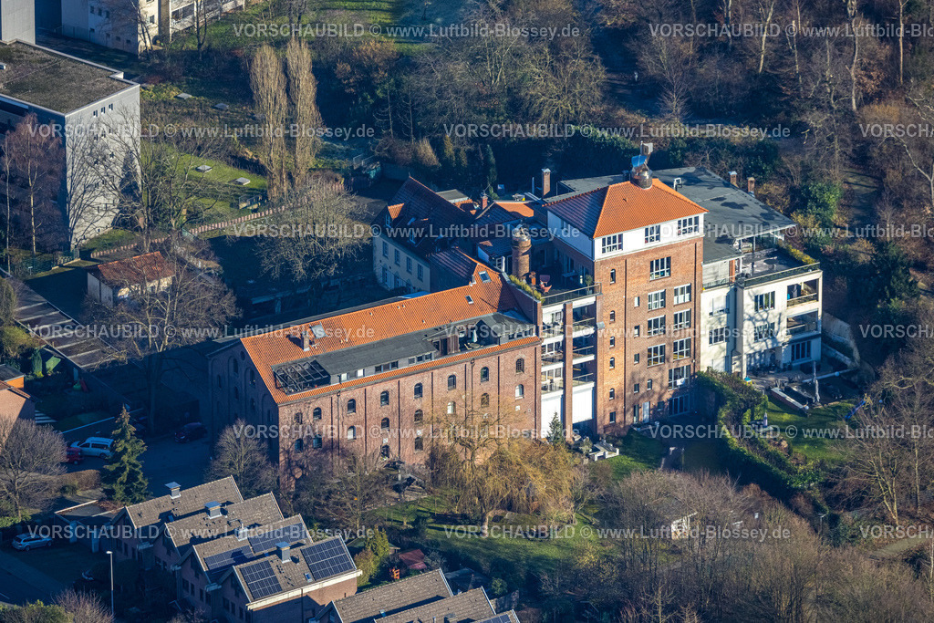 Muelheim230201468 | Luftbild, Wohngebäude Nachbarsweg, Saarn, Mülheim an der Ruhr, Ruhrgebiet, Nordrhein-Westfalen, Deutschland