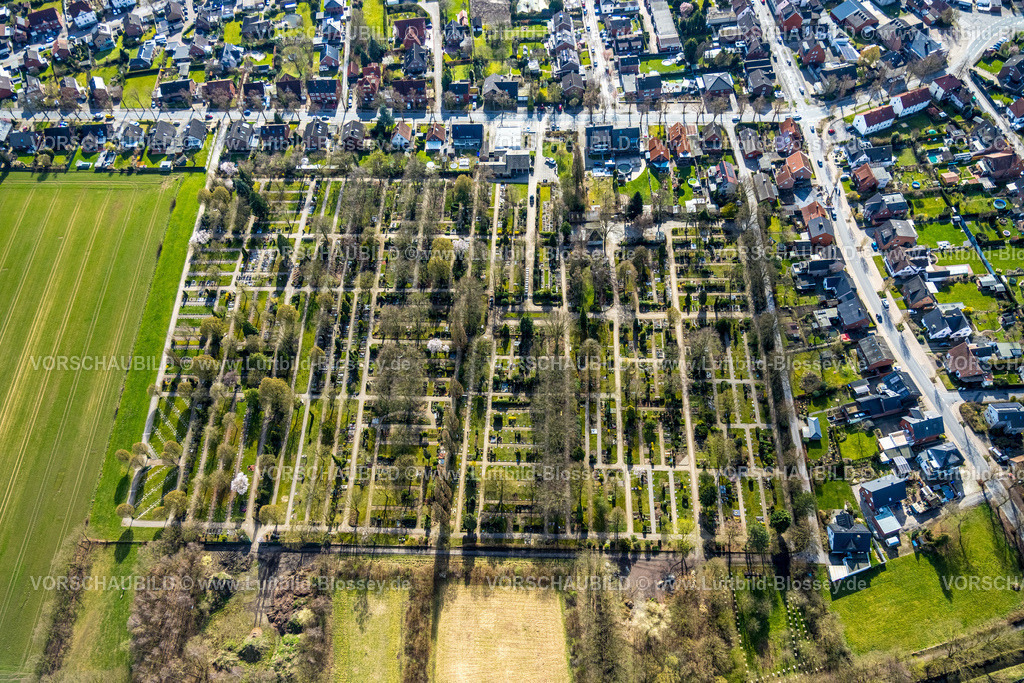 Selm260306963 | Luftbild, Friedhof Selm Gräberfeld, Selm, Münsterland, Nordrhein-Westfalen, Deutschland