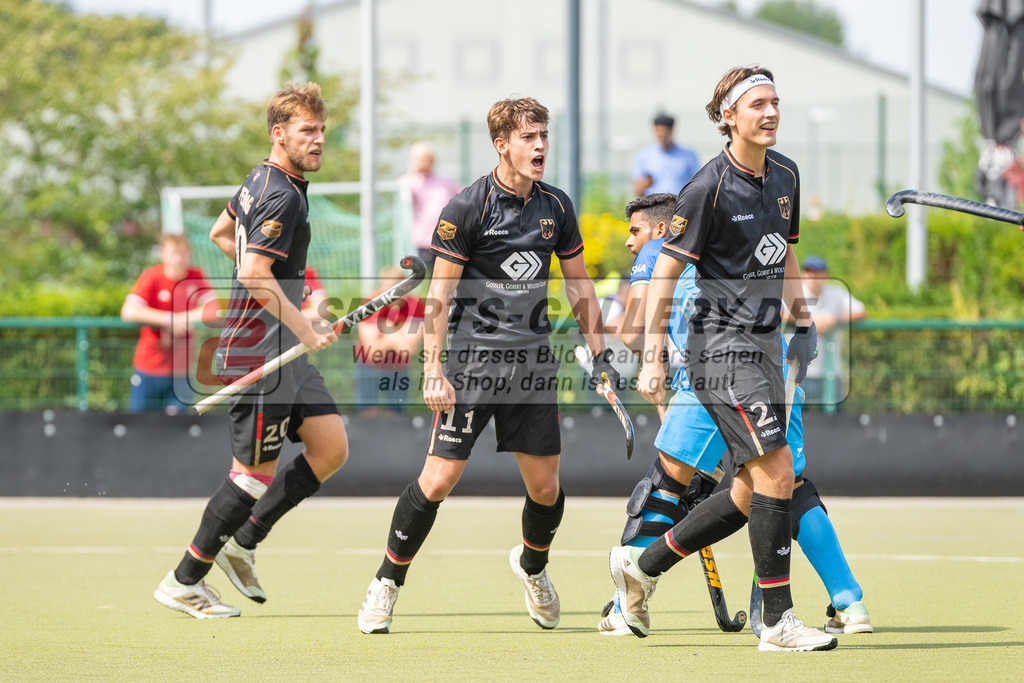 HK_20230822_103734 | 4 Nations Tournament Spiel um Platz 1 ( MU21 ) Indien - Germany am 22.8.2023 DHC Düsseldorf, Düsseldorf ,