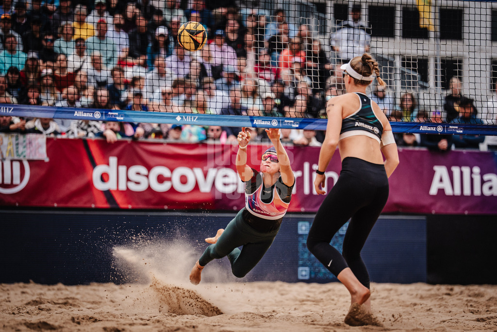 Beachvolleyball | Frauen | Allianz German Beach Tour 2025 | Tourstop Berlin | 24.08.2025 | Melanie Gernert
