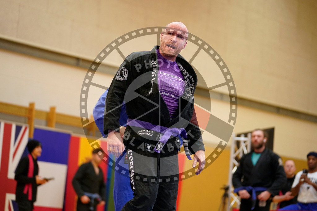 20240203PBB06282 | Fighters compete during the Brazilian Jiu-Jitsu Championship of the AJP Tour in Maintal by Frankfurt am Main, Germany, on February 2, 2024.