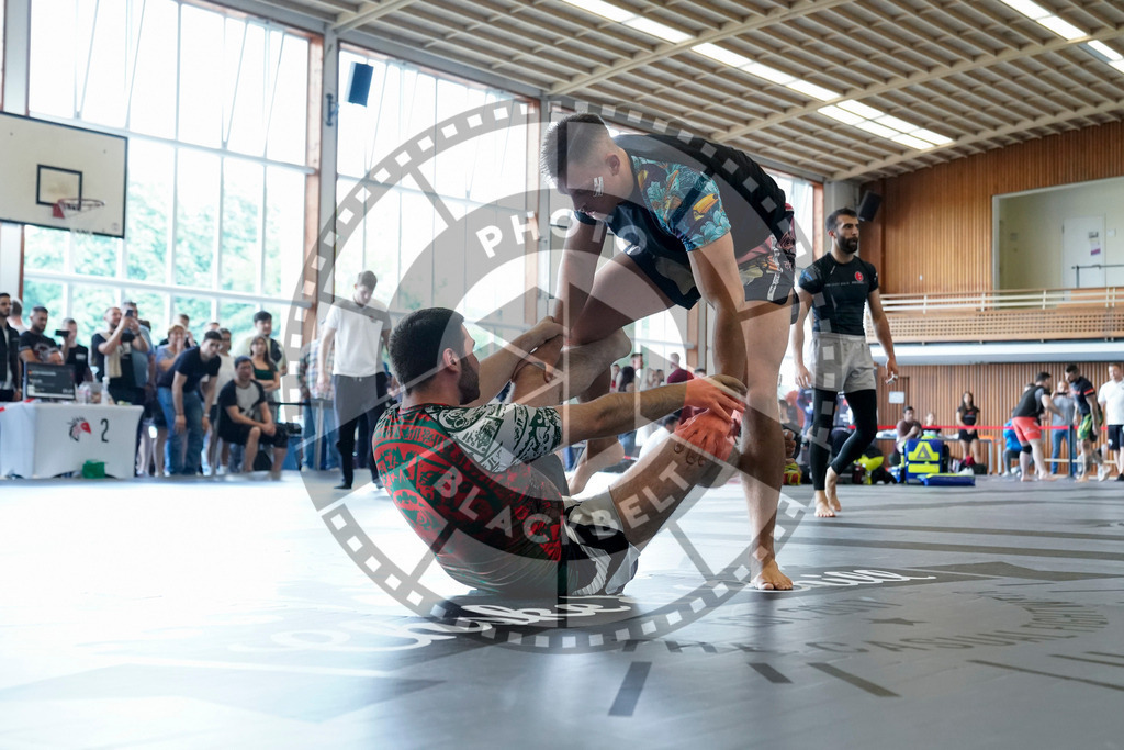 20240608PBB02631 | Fighters compete during the ILLCS VII summer edition luta livre competition in Hannover, Germany, on June 8, 2024.
