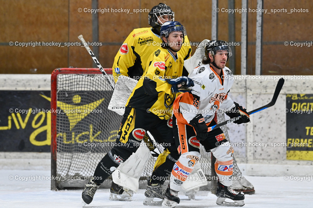 EC Spittal Hornets vs. USC Piraten Velden 7.2.2024 | #15 Titze Lukas, #90 Ogertschnig Joshua, #1 Zauchner Rene