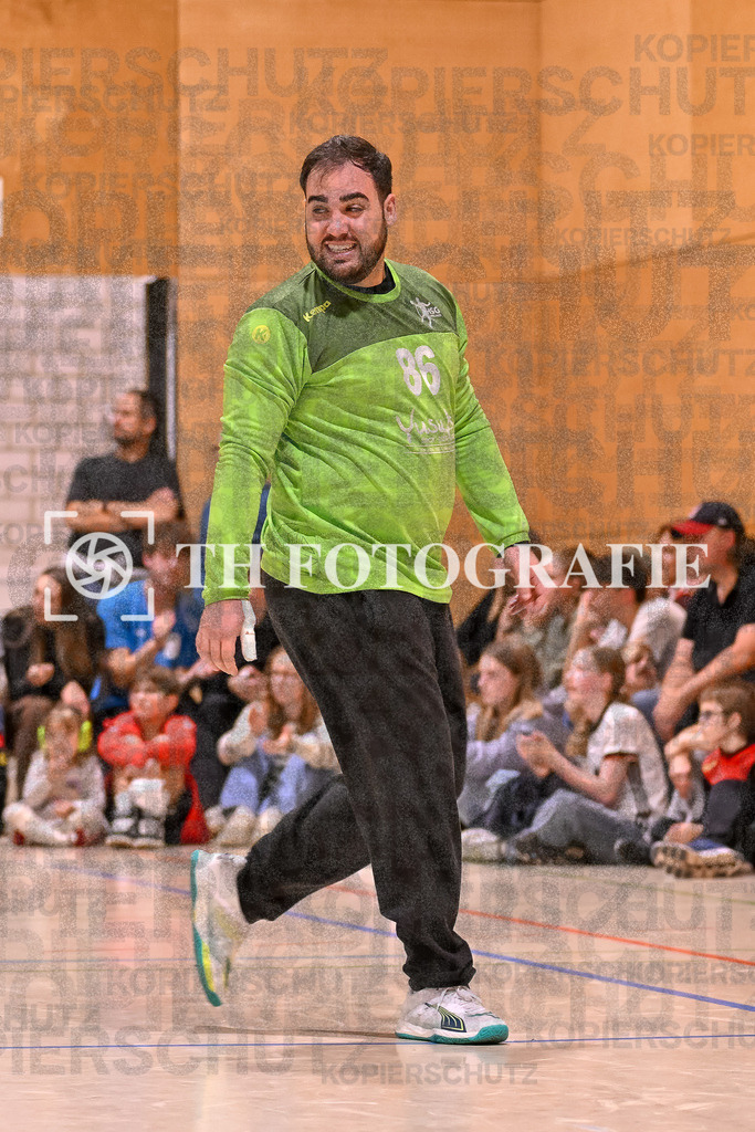 GER, SG Maulburg/Steinen - HSG Dreiland, Handball, Landesliga Suedbaden, 4. Spieltag, Saison 2024/2025, 12.10.2024 | Alessandro De Simone (HSG Dreiland, #86)GER, SG Maulburg/Steinen - HSG Dreiland, Handball, Landesliga Suedbaden, 4. Spieltag, Saison 2024/2025, 12.10.2024Foto: TH Fotografie/Thomas Hess