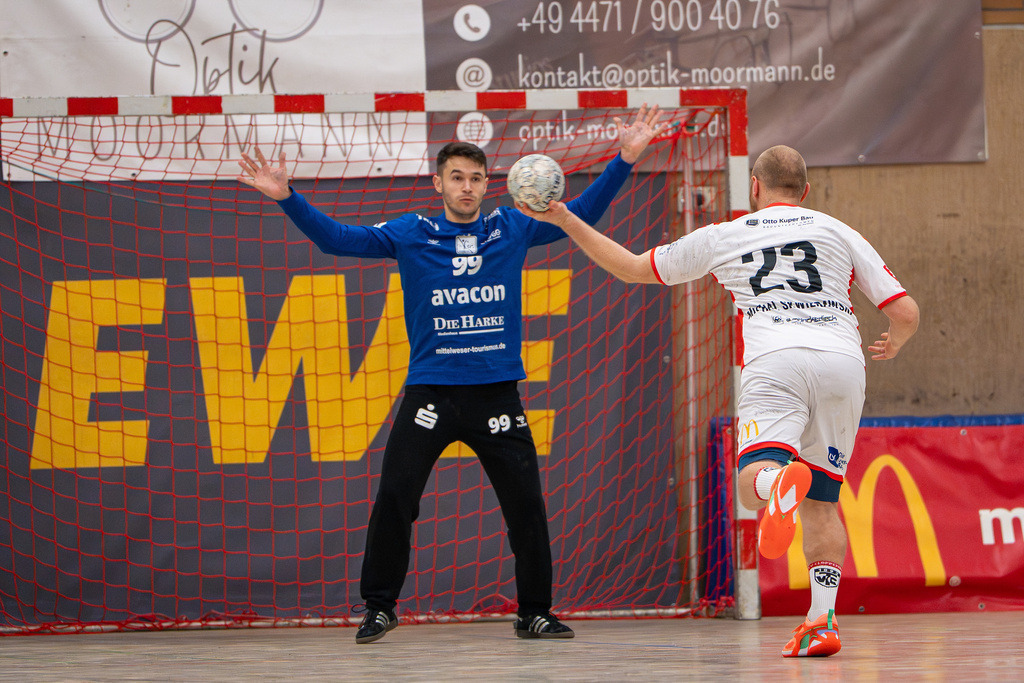 Handball I Herren I Saison 2025-2026 I Regionalliga I 23 Spieltag I TV Cloppenburg - HSG Nienburg I 21.02.20260061 | jns.sportfotos - Realisiert mit Pictrs.com