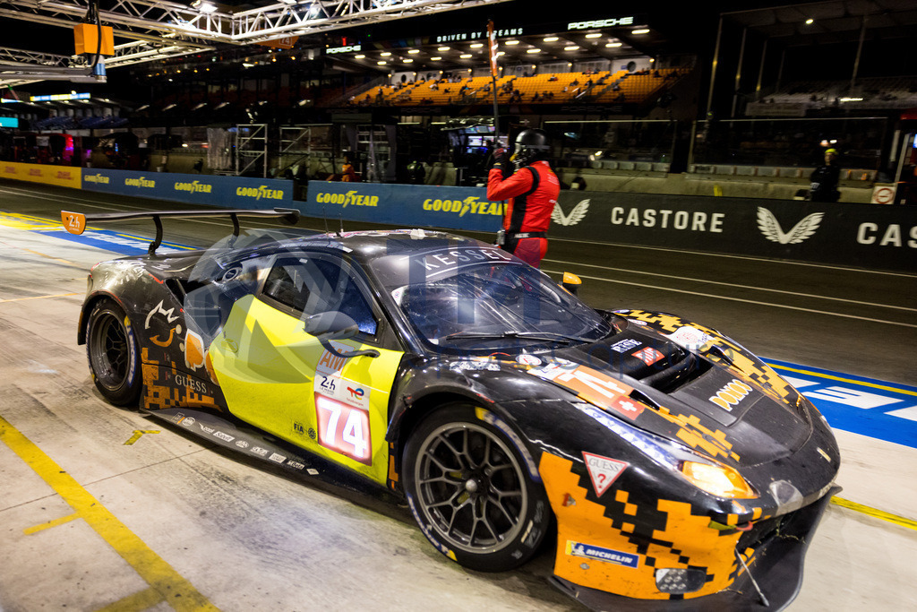 Trainproduction-20230611-0002-2 | LE MANS,FRANCE,11.Jun.23 - MOTORSPORTS - WEC, FIA World Endurance Championships, 24 Hours of Le Mans, Circuit de la Sarthe, race. Image shows Kei Cozzolino (JPN), Yorikatsu Tsujiko (JPN) and Naoki Yokomizo (JPN/ Kessel Racing).  Photo: Trainproduction / Matthias Trinkl