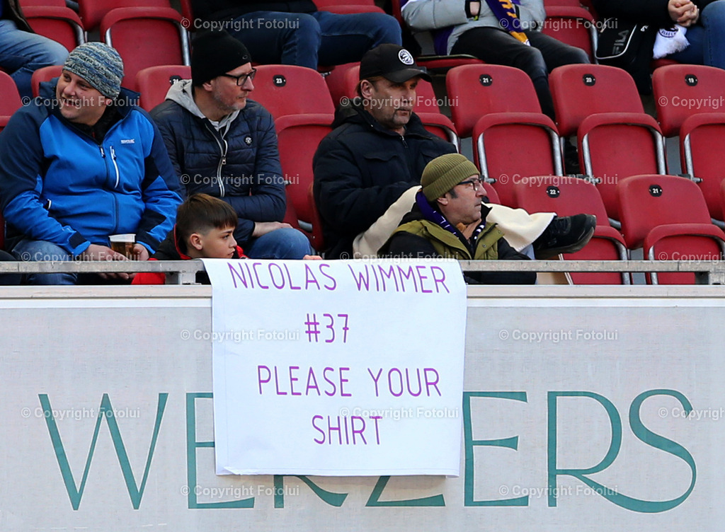 A_LUI_05032023_14 | SPORT,FUSSBALL,ADMIRAL BUNDESLIGA AUSTRIA KLAGENFURT-SCR ALTACH 05.03.2023
IM BILD: FAN VON NICOLAS WIMMER (KLAGENFURT)  BILD:FOTOLUI/MW