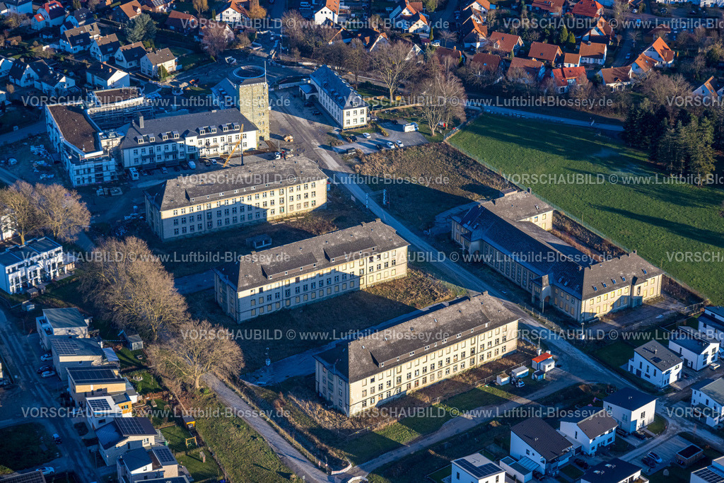 Soest230206279 | Luftbild, Quartier Belgisches Viertel, Baugebiet für neues Wohngebiet, Soest, Soester Boerde, Nordrhein-Westfalen, Deutschland