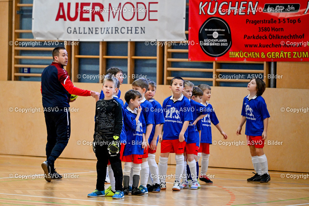 ASVÖ_ Fussballturnier SV Gallneukirchen_ 09.02.2025-16 | 09.02.2025, Gallneukirchen, AUT, ASVÖ, Fussball Nachwuchs Hallenturnier 2025, SV Gallneukirchen im Bild Teilnehmer U 9©Harald Dostal / fodo.media - Realisiert mit Pictrs.com