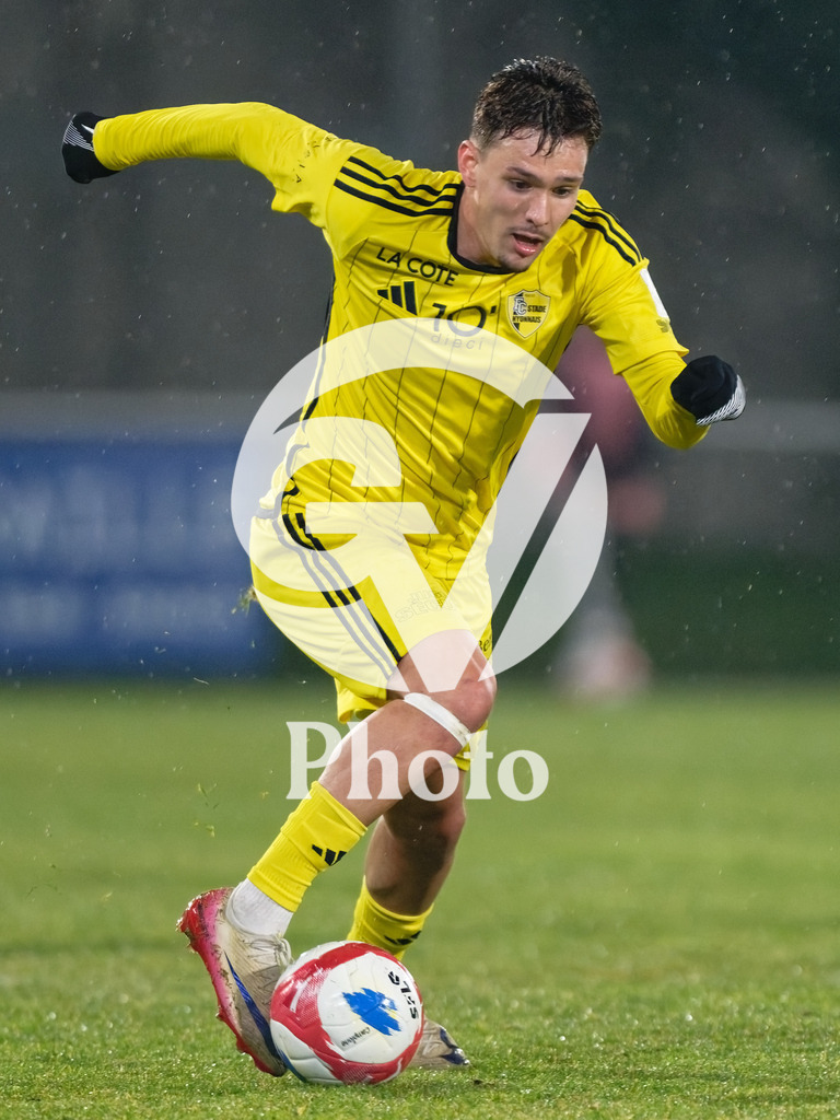 dieci Challenge League - FC Stade Nyonnais v Neuchatel Xamax FCS |  during the dieci Challenge League match between FC Stade Nyonnais and Neuchatel Xamax FCS at Centre sportif de Colovray in Nyon, Switzerland