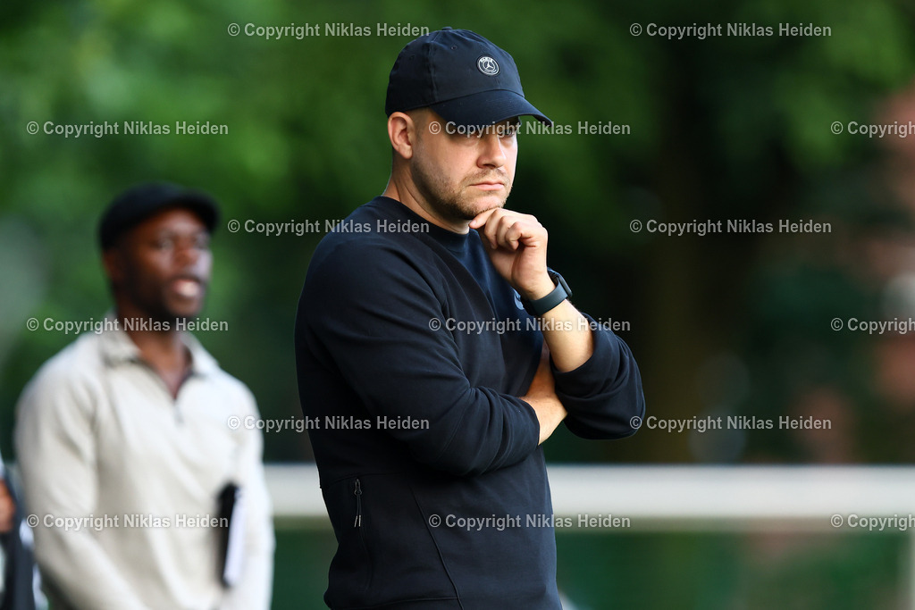 NH_Teutonia05_ASVHamburg_Testspiel_18072025 | Kent Philip Pettersson (Trainer, ASV Hamburg)Fußball I Herren I Testspiel I Saison 2025-2026  I Teutonia 05 - ASV Hamburg I 18.07.2025 I Sportplatz Kreuzkirche