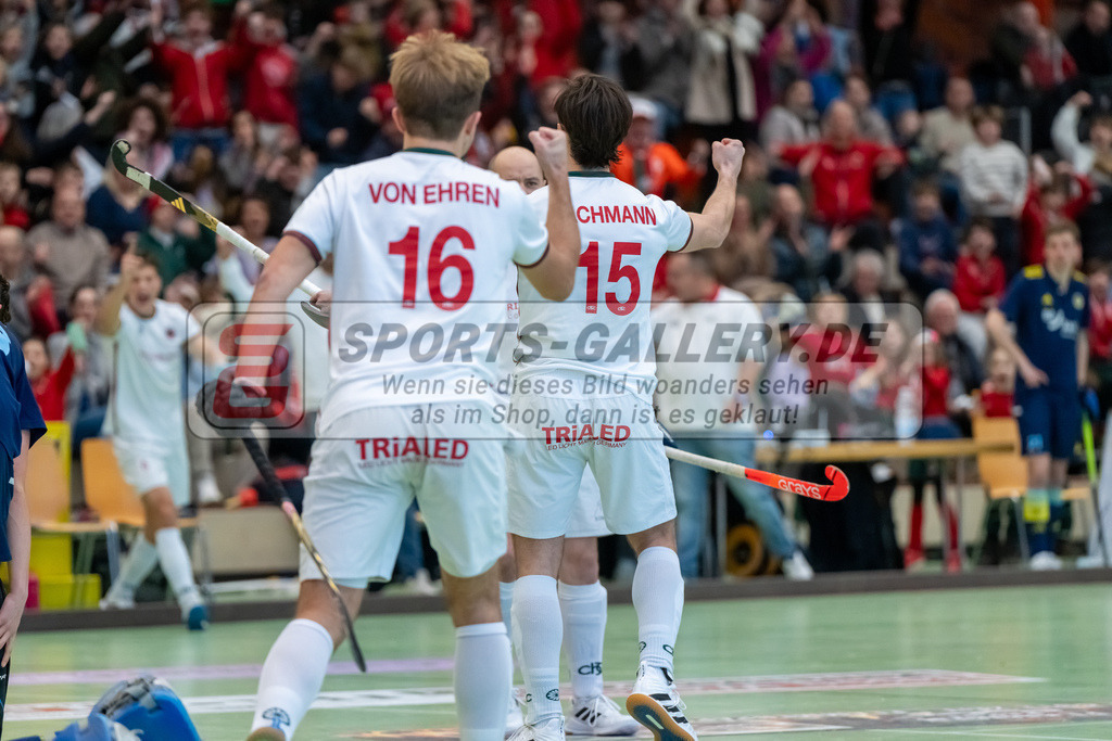 HK_20250118_101830 | 1/4 Finale 1. Bundesliga Halle Herren Crefelder HTC - Zehlendorfer Wespen am 18.1.2025 Halle Glockenspitz, Krefeld ,