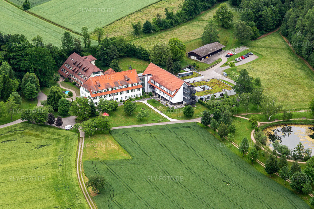 Luftbild: Alten- und Pflegeheim Wespach im Ortsteil Unterstenweiler in Salem im Bundesland Baden-Württemberg in Deutschland. Foto: IMG_132013.jpg vom 26.05.2022 durch Werner Riehm/FLY-FOTO.deAlten- und Pflegeheim Wespach&nbsp;|&nbsp;&nbsp;|&nbsp;&nbsp;