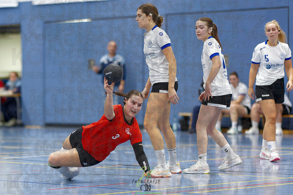 Frauen 2. Bezirksklasse; SG Rechtenbach - HSG Linden II | Frauen 2. Bezirksklasse; SG Rechtenbach - HSG Linden II am 16.11.2025 in Rechtenbach (Sporthalle Rechtenbach)Photo © 2025 - Jörg Heinrich - Realisiert mit Pictrs.com