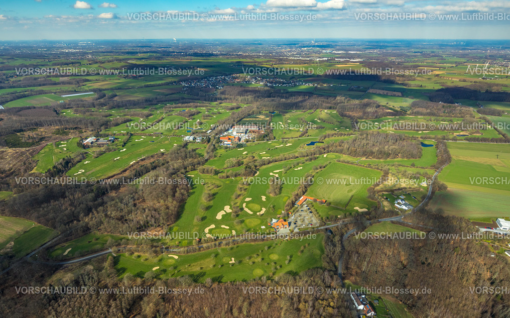 Froendenberg230214748 | Luftbild, Golfplatz und Golf-Club Unna-Fröndenberg, Fröndenberg, Ruhrgebiet, Nordrhein-Westfalen, Deutschland