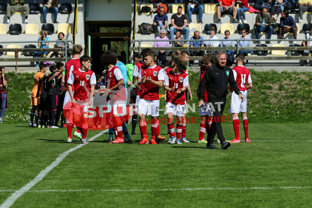 AUSTRIA U15 - MEXICO U15 | Teamfoto ; AUSTRIA U15 - MEXICO U15 am 29.04.2022 in Arnoldstein
(Sportplatz), AUSTRIA, (Photo by Ernst Krawagner sport-fan.at) - Realisiert mit Pictrs.com