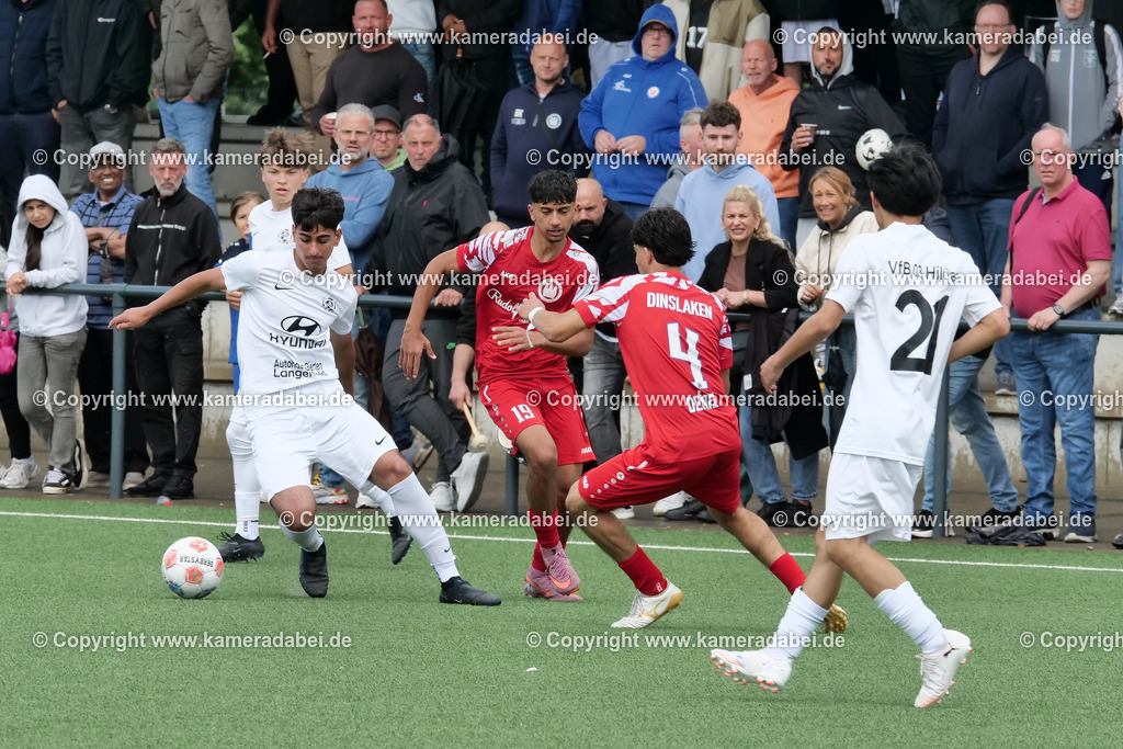 Fußball : C-Junioren : Aufstieg Regionalliga West : SUS 09 Dinslaken - Vfb 03 Hilden am 04.06.2026 in Dinslaken | Fußball : C-Junioren : Aufstieg Regionalliga West : SUS 09 Dinslaken (rotr Trikots)- Vfb 03 Hilden (weiße Trikots) am 04.06.2026 in Dinslaken - Realisiert mit Pictrs.com