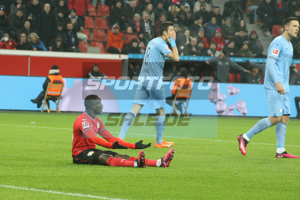 Bayer 04 Leverkusen - VFL Bochum 1848 | Mousaa Diaby - © Sportfoto-Sale (MK - Realisiert mit Pictrs.com
