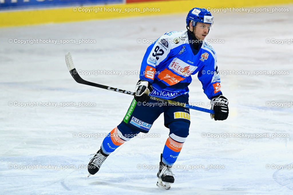 ESC Steindorf vs. ESV Ferlach  | #92 Ratz Patrick ESC Steindorf, ESC Steindorf vs. ESV Ferlach , ESC Steindorf vs. ESV Ferlach  am 15.02.2026 in Steindorf (Ossiachersee Halle), Austria, (Photo by Bernd Stefan)