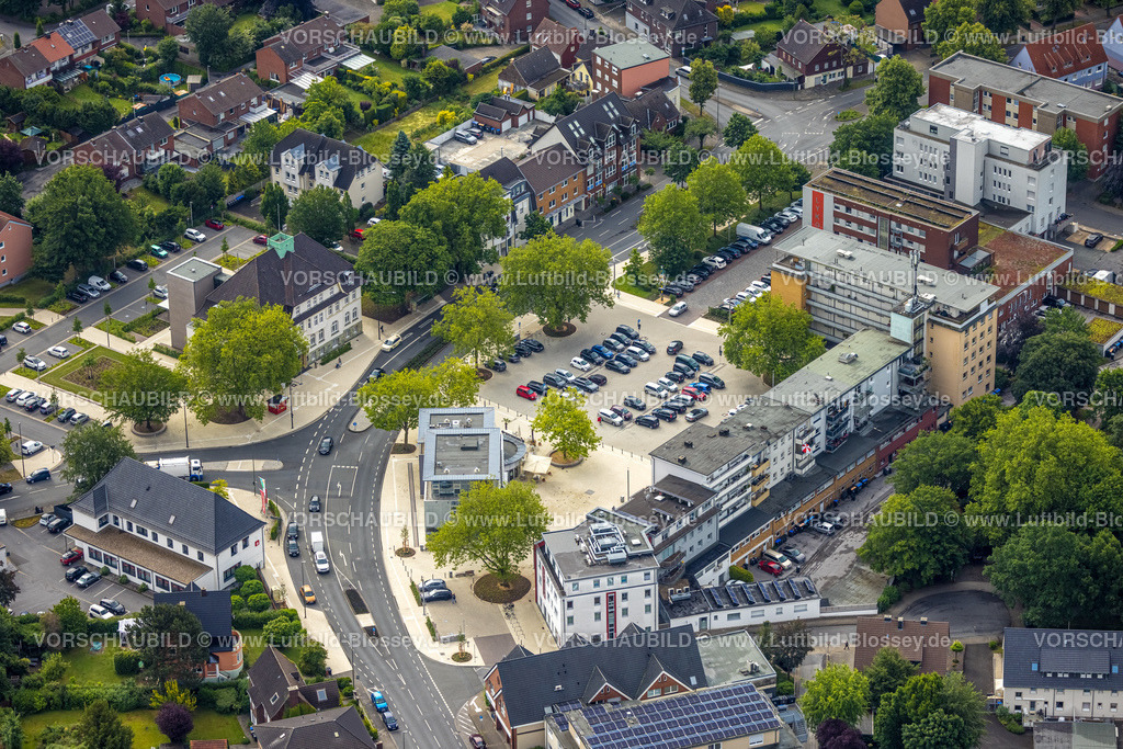 Hamm220601834 | Luftbild, Heessener Markt, Heessen, Hamm, Ruhrgebiet, Nordrhein-Westfalen, Deutschland
