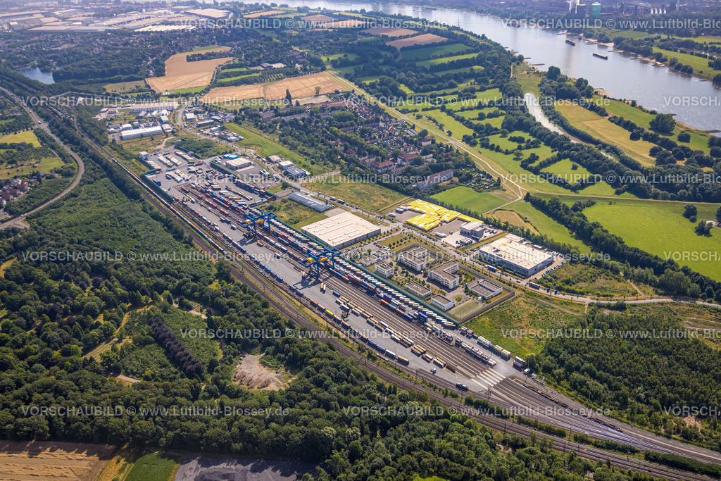Duisburg220701347 | Luftbild, logport III, Samskip Multimodal Rail Terminal, Dahlingstraße, Friemersheim, Duisburg, Ruhrgebiet, Nordrhein-Westfalen, Deutschland