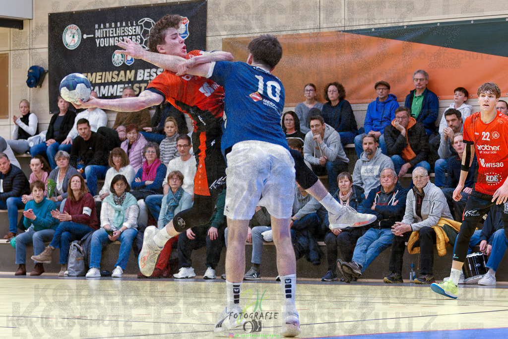 Jugendbundesliga A-Jugend; HSG Dutenhofen/Münchh. - HSG Rodgau Nieder-Roden | Jugendbundesliga A-Jugend; HSG Dutenhofen/Münchh. - HSG Rodgau Nieder-Roden am 07.12.2024 in Dutenhofen (Sporthalle Dutenhofen)Photo © 2024 - Jörg Heinrich - Realisiert mit Pictrs.com