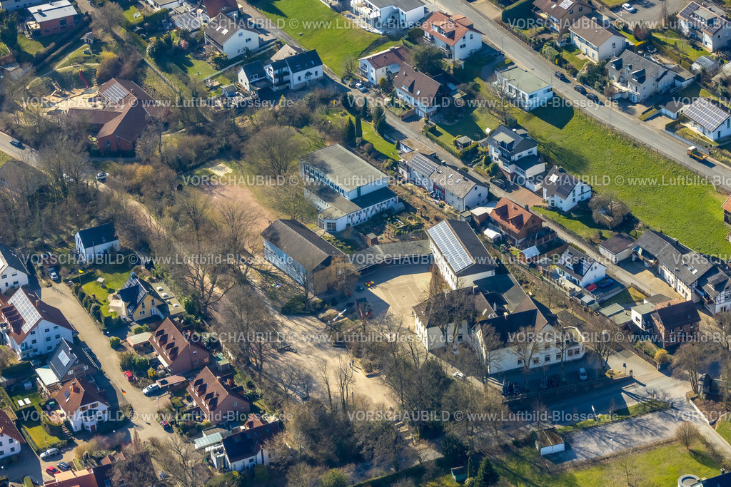 Wickede250305733 | Luftbild, Engelhardschule Grundschule, Wickede/Ruhr, Nordrhein-Westfalen, Deutschland