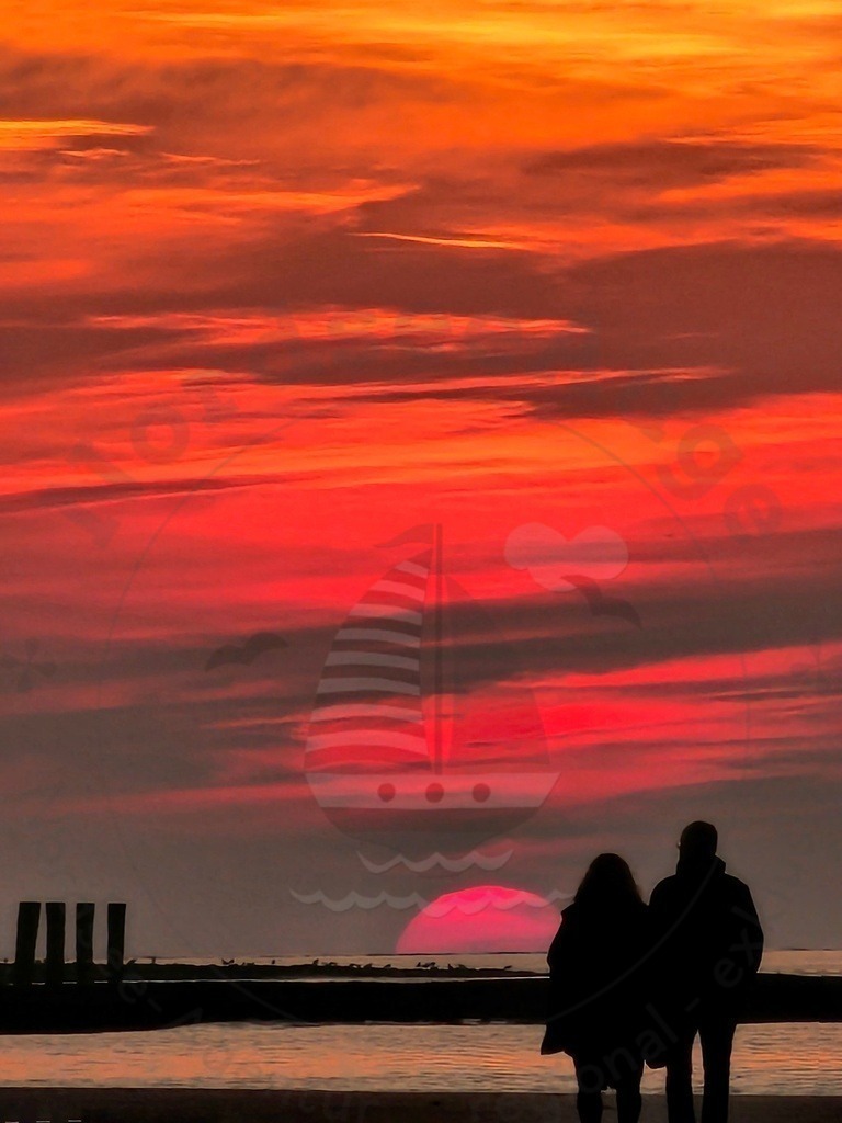 Sonnenaufgang Sonnenuntergang Nordsee | Sonnenaufgang und Sonnenuntergang an der Nordsee Nordseeküste - Realisiert mit Pictrs.com