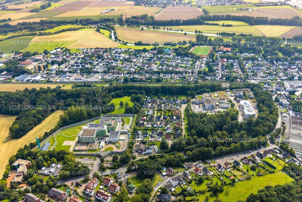 Froendenberg230901853 | Luftbild, Justizvollzugskrankenhaus NRW, Schmallenbach-Haus, Fröndenberg, Ruhrgebiet, Nordrhein-Westfalen, Deutschland