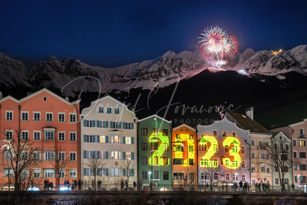 Bergsilvester | Feuerwerk auf der Nordkette - Bergsilvester 2023