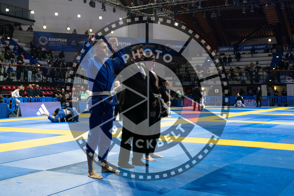 20240119PBB0171 | Fighters compete during the IBJJF European Championship in Paris, France, on January 19, 2024.