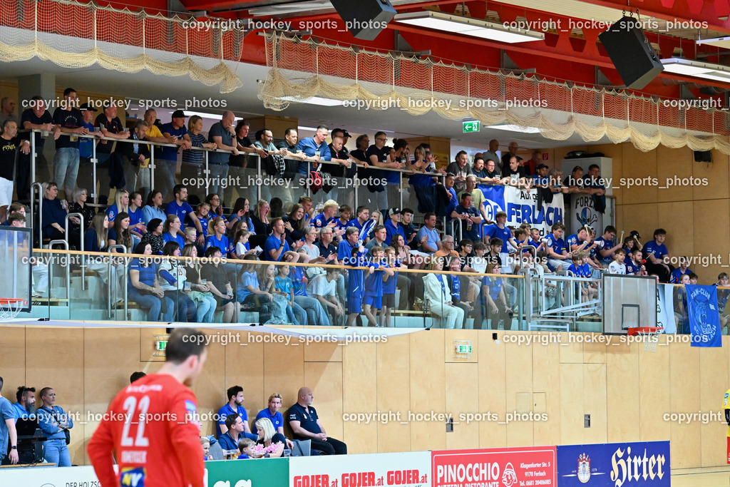 SC Ferlach vs. UHK Krems | SC Ferlach Fans, SC Ferlach vs. UHK Krems, SC Ferlach vs. UHK Krems am 02.05.2026 in Ferlach (Ballspielhalle Ferlach), Austria, (Photo by Bernd Stefan)