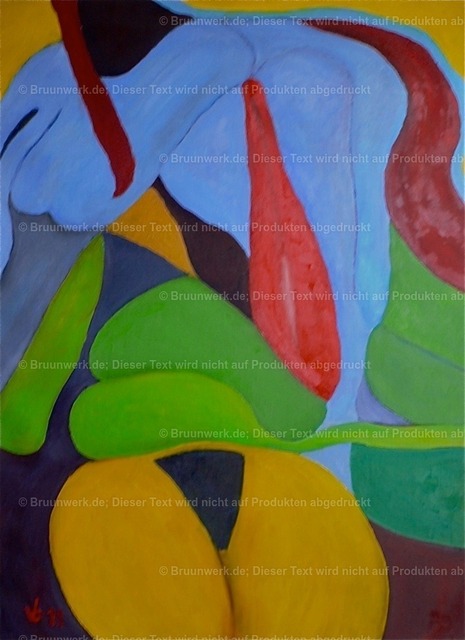 Gaia, Fruchtbar | Gaia, Fruchtbar, Öl auf Leinwand 80x60 - Realisiert mit Pictrs.com