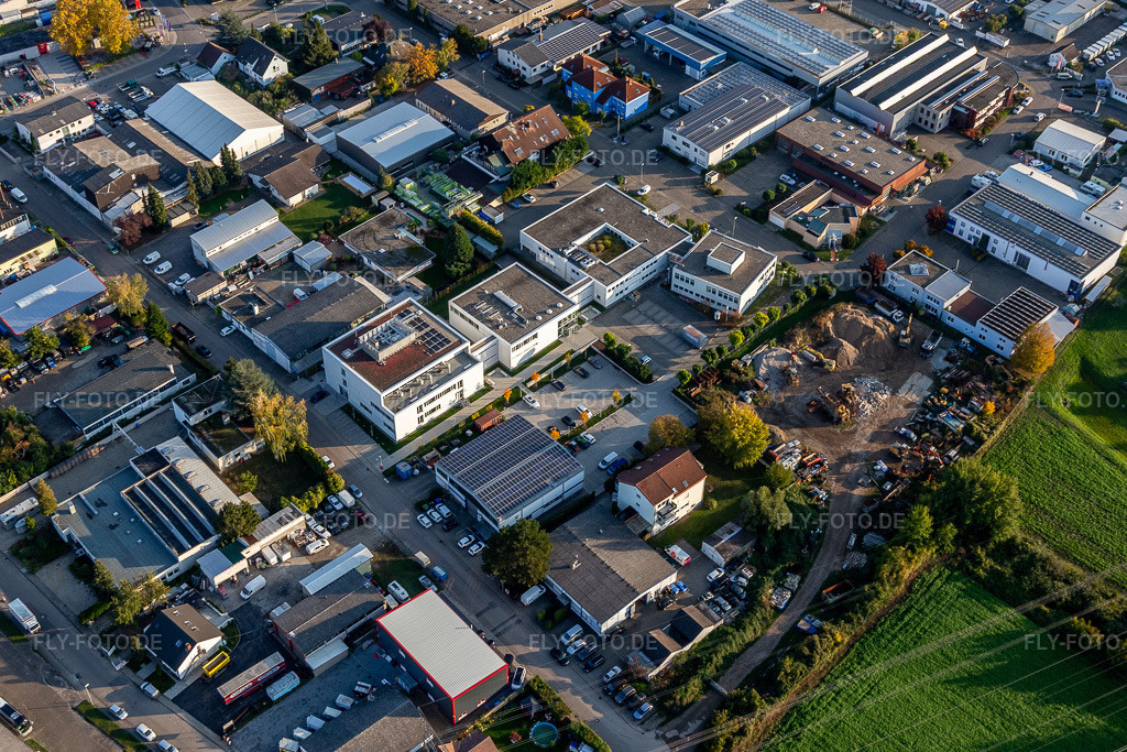Luftbild: Rechenzentrums und Online - Datenverarbeitungs- Knotenpunktes 