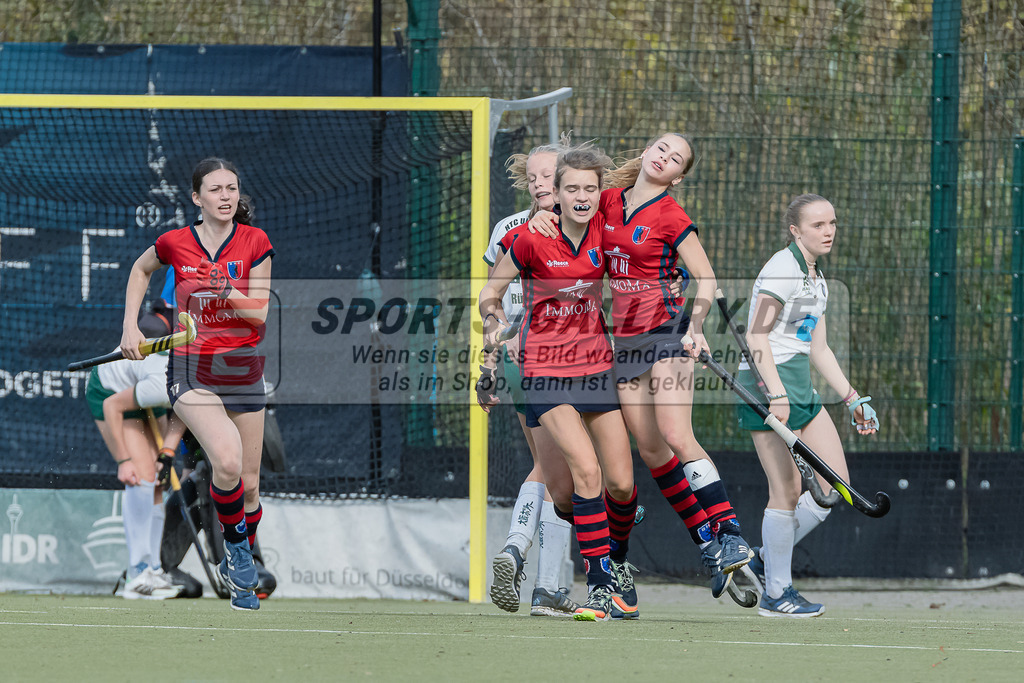 HK_20231021_105626 | Deutsche Meisterschaft WU16 Uhlenhorst Mülheim - Berliner HC am 21.10.2023 DHC, Düsseldorf ,