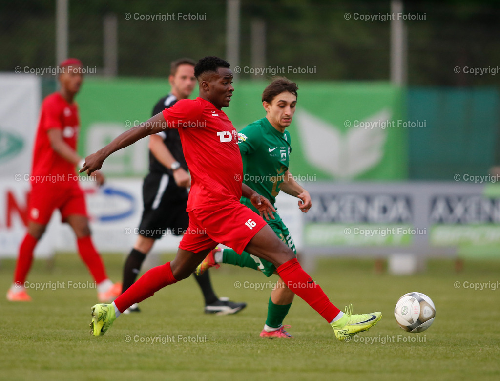 A_LUI_09052025_29 | SPORT,FUSSBALL REGINALLIGA MITTE,09.05.2025 ASKOE OEDT-DSV LEOBEN,IM BILD: ADAMSON SHARAFA  (OEDT) UND NOAH LEIDOLT  (LEOBEN) FOTO:FOTOLUI