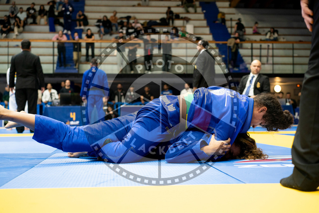 20240124PBB05170 | Fighters compete during the second day of the IBJJF European Championship in Paris, France, on January 24, 2024.