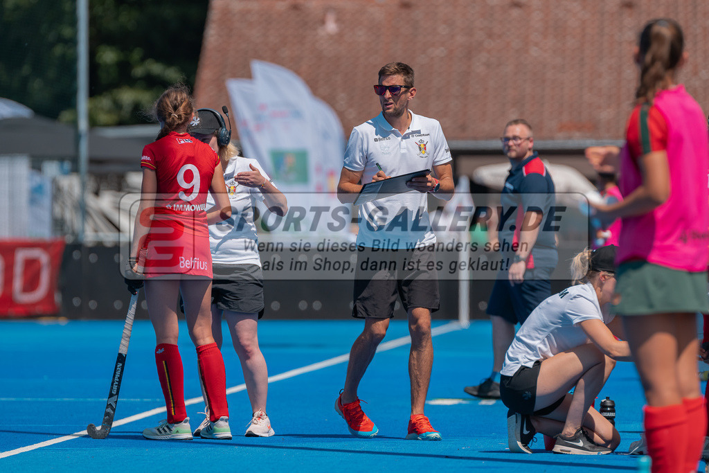 HK_20230708_109781 | Euro Hockey WU18 Belgium - Scotland Championship Girls &amp; Boys am 8.7.2023 CHTC , Krefeld ,