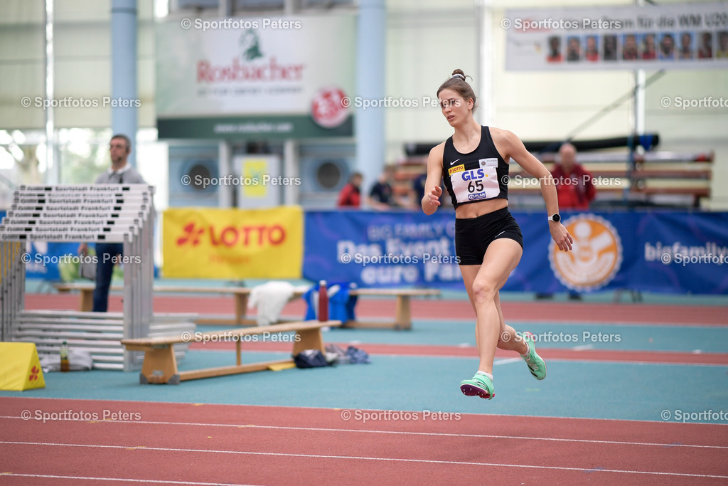 _KP12241_1 | 09.02.2025, xkaix, Leichtathletik 20. Deutsche Meisterschaften, Mehrkampf Halle v.l. Mareike Rösing (USC Mainz) - Realisiert mit Pictrs.com