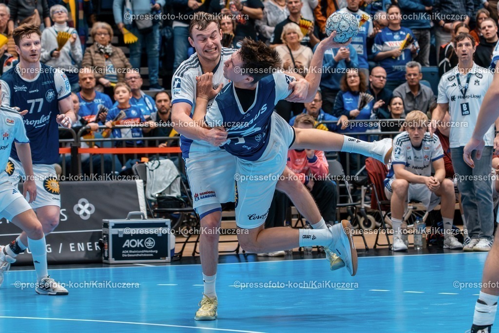 xKKUx30112501005 | 30.11.2025, xKKUx, Handball, HBL, Bergischer HC - HSV Hamburg, Mitsubishi Electric HALLE Düsseldorf, Soeren Steinhaus (BHC #53) 