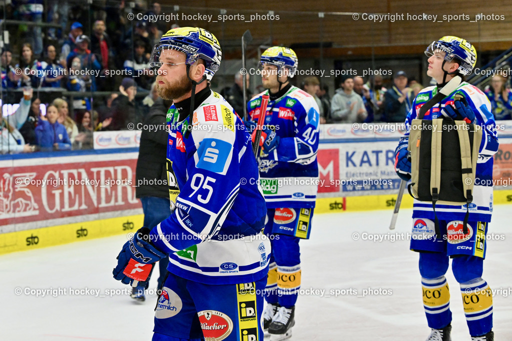 EC IDM WÄRMEPUMPEN VSV vs. MOSER MEDICAL GRAZ99ERS | Hängende Köpfe EC VSV, #95 Mark Katic EC VSV, EC IDM WÄRMEPUMPEN VSV vs. MOSER MEDICAL GRAZ99ERS, EC IDM WÄRMEPUMPEN VSV vs. MOSER MEDICAL GRAZ99ERS am 17.03.2026 in Villach (Stadthalle Villach), Austria, (Photo by Bernd Stefan)