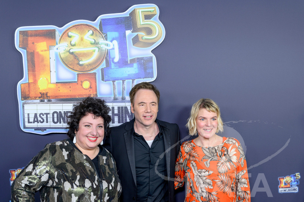 _DWA2243 | Meltem Kaptan, Michael Bully Herbig und Mirja Boes bei der Premiere der 5. Staffel der Amazon Prime Video Comedy-Gameshow 'LOL: Last One Laughing' in der Astor Film Lounge. München, 21.03.2024 - Realisiert mit Pictrs.com
