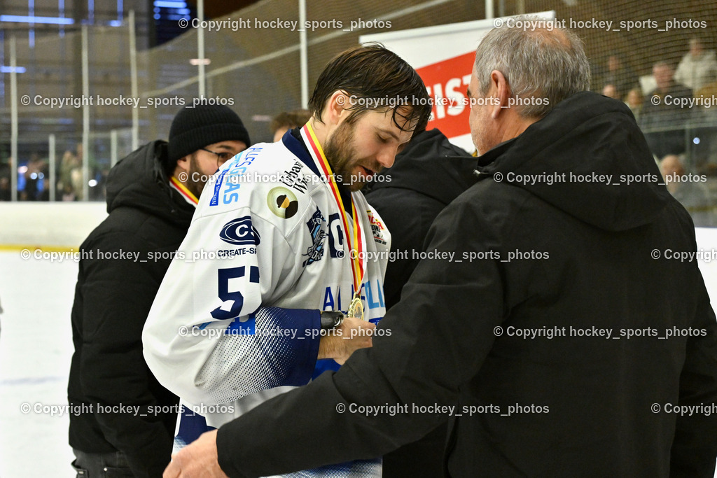 ESC Sparkasse Steindorf Meister 2025/26 | #57 Wilfan Franz ESC Steindorf, ESC Sparkasse Steindorf Meister 2025/26, ESC Sparkasse Steindorf Meister 2025/26 am 08.03.2026 in Althofen (Stadthalle Althofen), Austria, (Photo by Bernd Stefan)