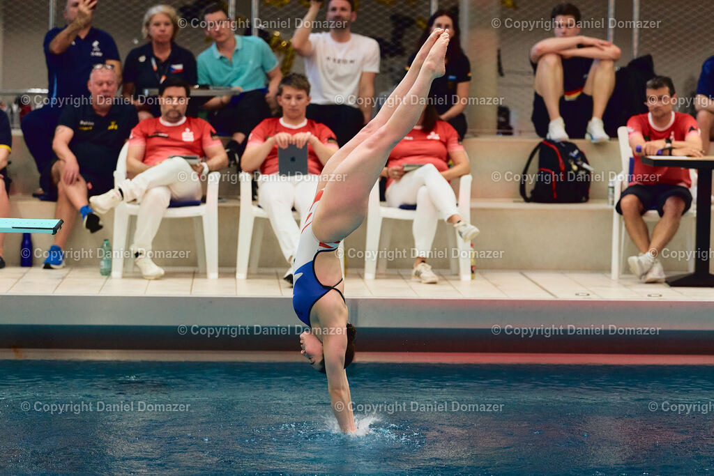 International Youth Diving Meet 2026 | Day 4 of 5 | International Youth Diving Meet 2026| Day 4 of 5 | 25.04.2026 | Youth diving competition featuring 1m and 3m springboard and platform at the Schwimmsportkomplex Freiberger Platz in Dresden.@ Domazer Photography - Realisiert mit Pictrs.com