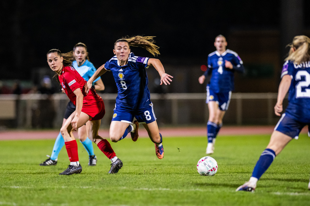 Luxembourg v Scotland | UEFA Women's European Qualifiers, League B4, matchday 1: Luxembourg v Scotland - Realisiert mit Pictrs.com